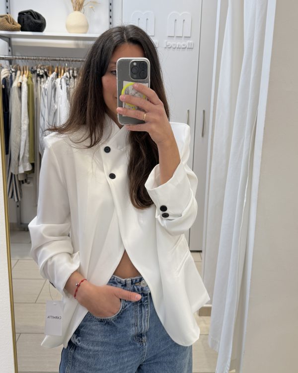 Chaqueta Siena blanca