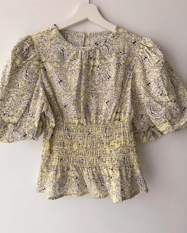 Blusa Lima Manga Abullonada Triana